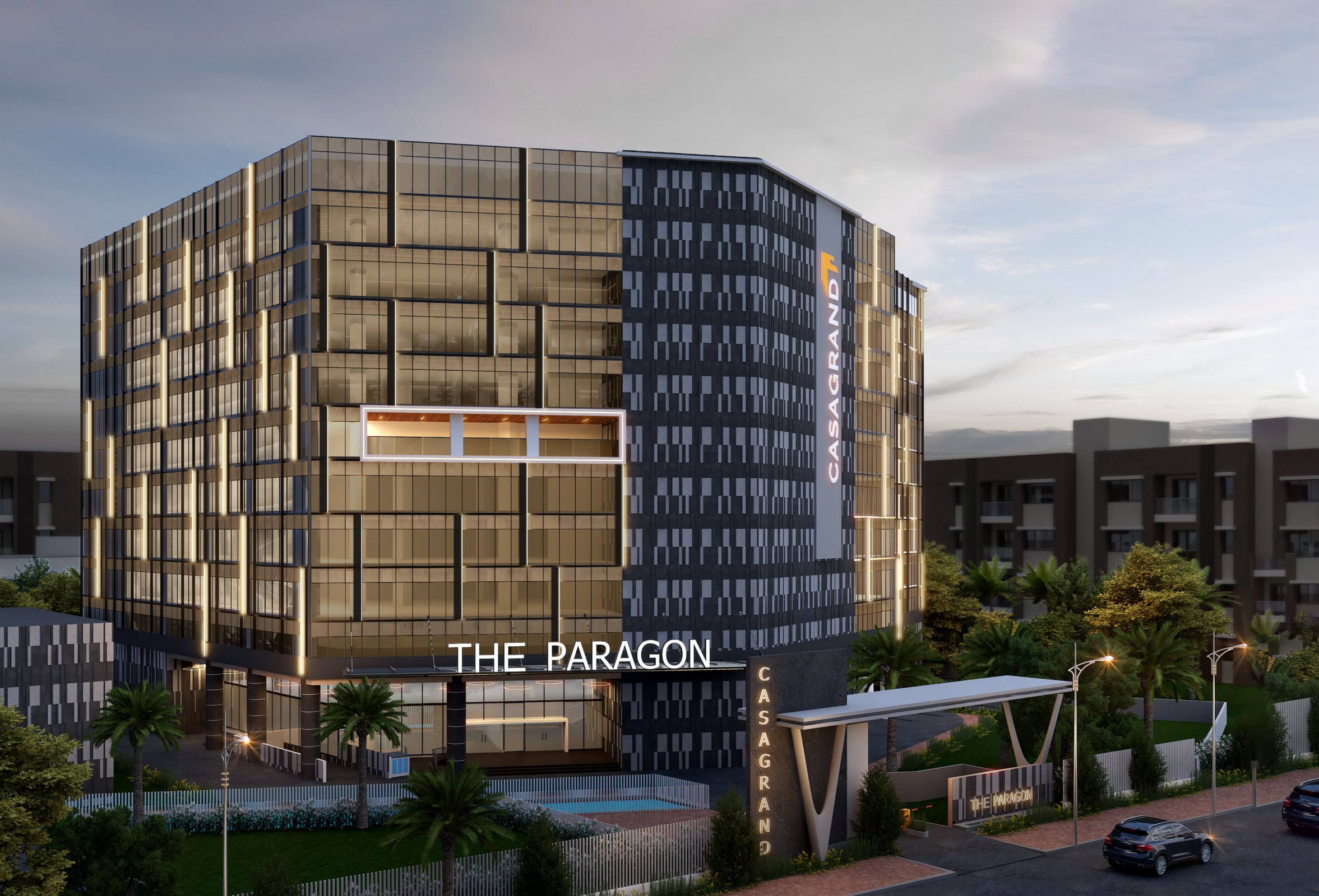 Casagrand The Paragon at night